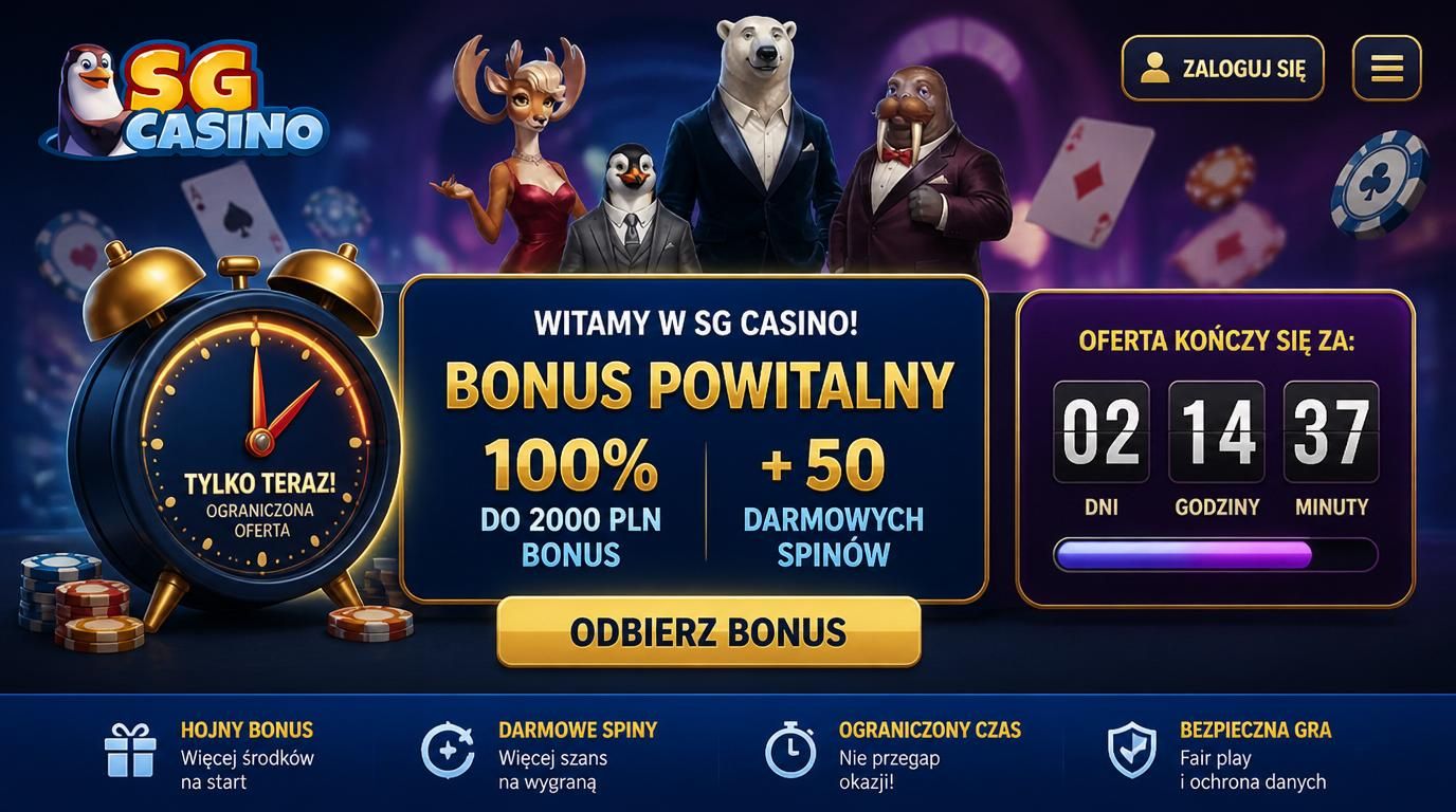 Bonus wygasa szybko – mierz czas, by go nie przegapić.